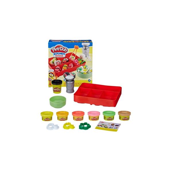 ערכת בצק 9 צבעים "להכנת סושי" Play Doh פליי דו